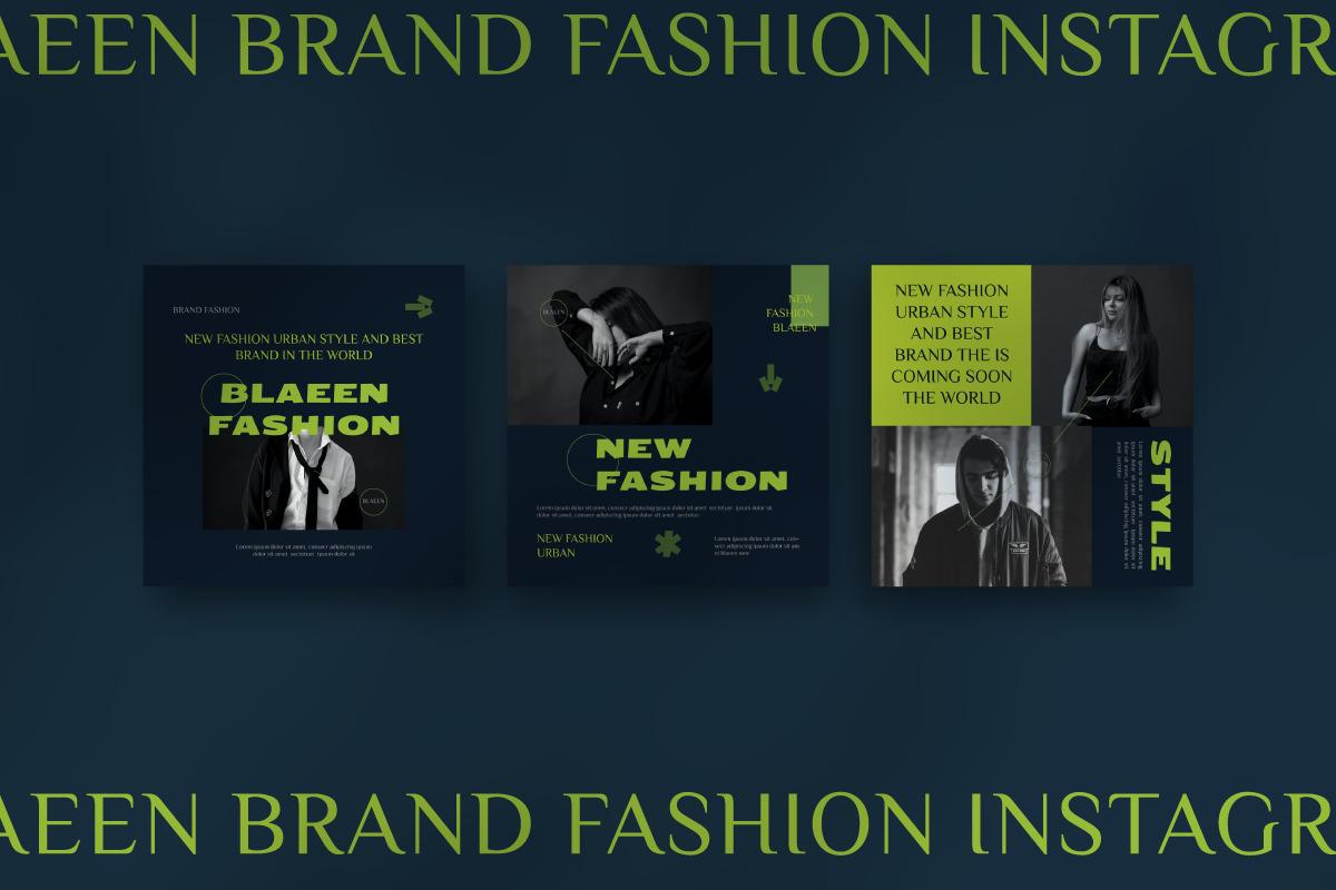 BLAEEN - Brand Instagram Template BLAEEN - Brand Instagram Template