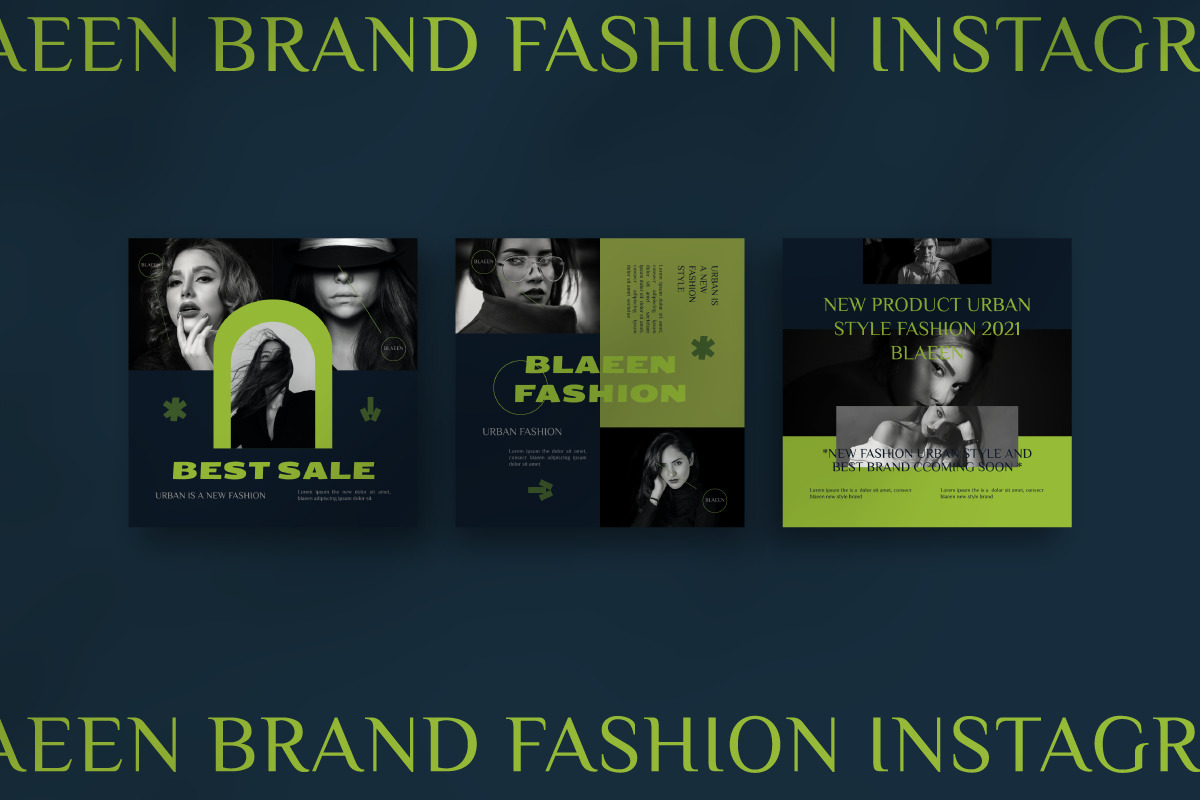 BLAEEN - Brand Instagram Template BLAEEN - Brand Instagram Template