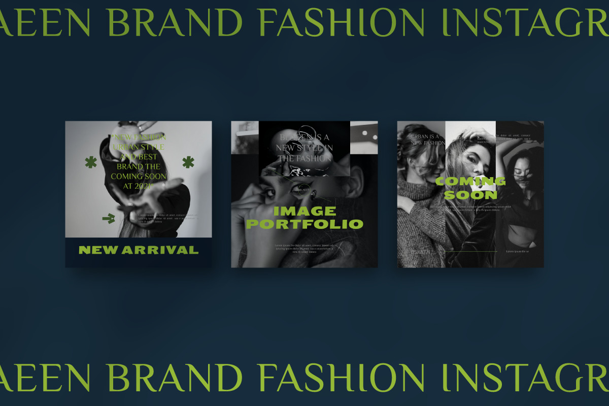 BLAEEN - Brand Instagram Template BLAEEN - Brand Instagram Template