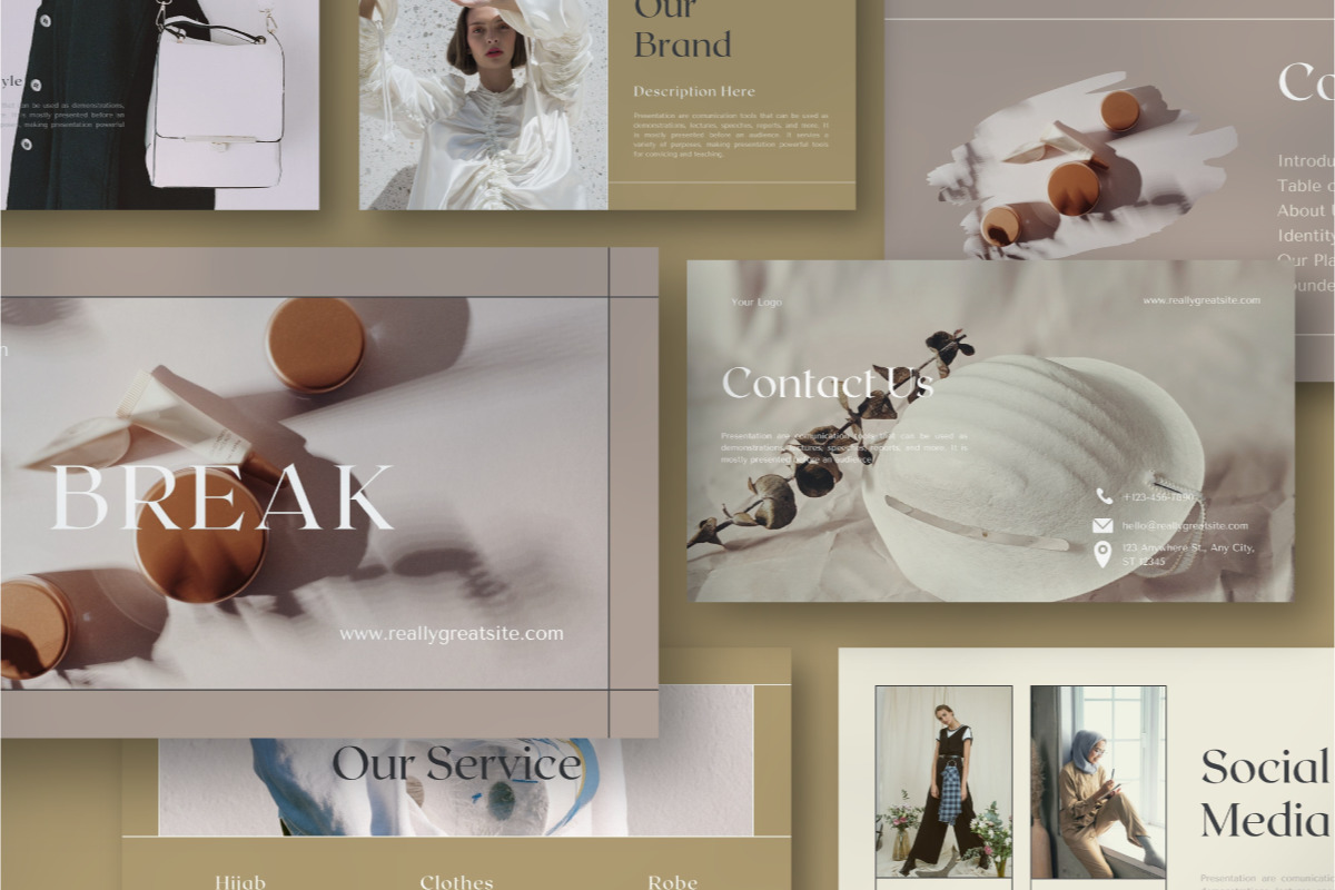Viora Brand - Canva Presentation Template Viora Brand - Canva Presentation Template