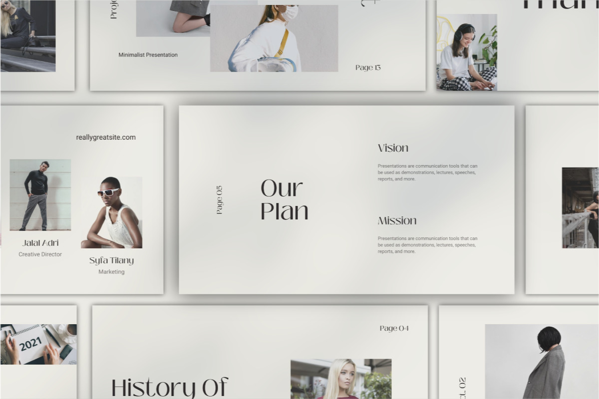 Guineve Brand - Canva Presentation Template