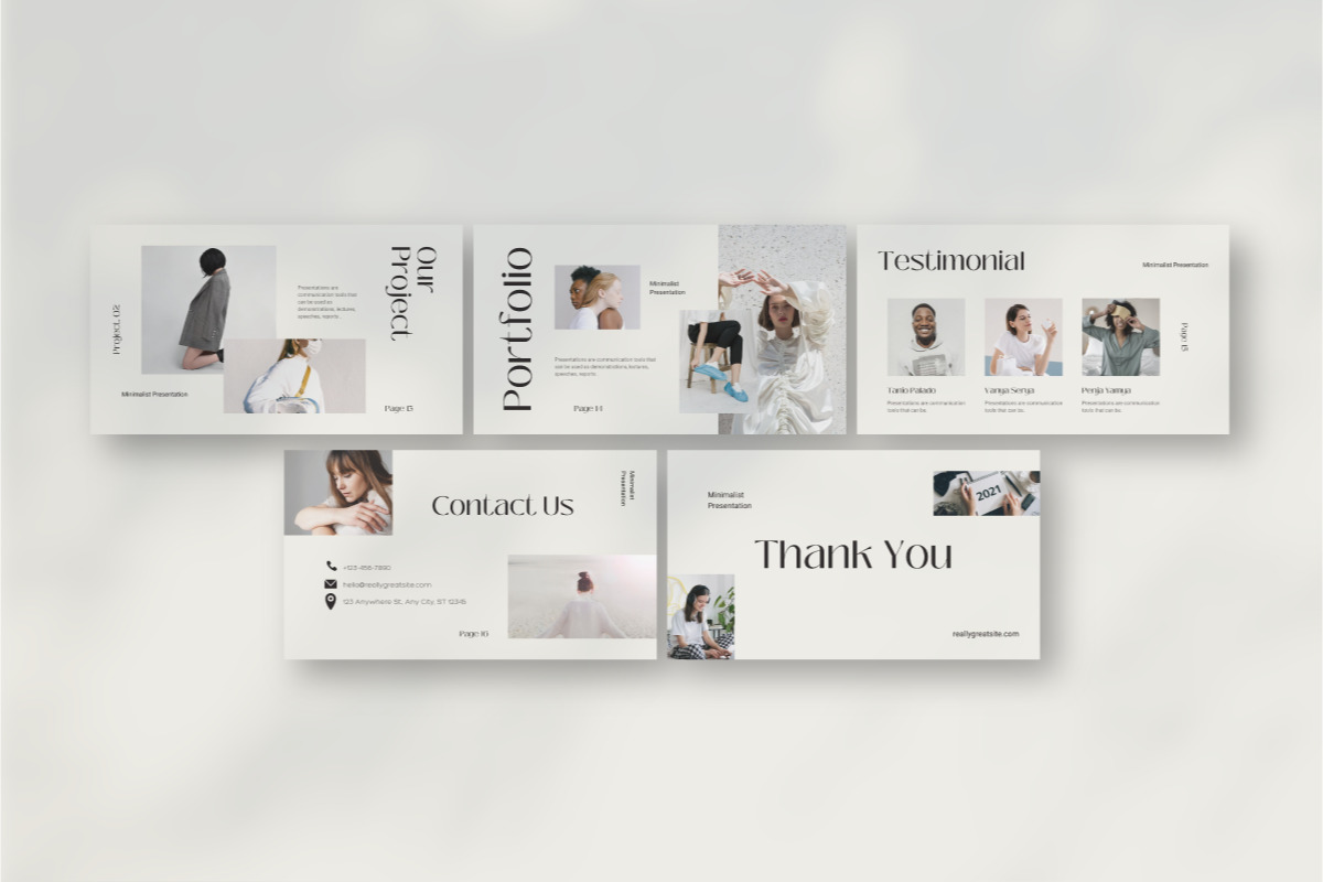 Guineve Brand - Canva Presentation Template