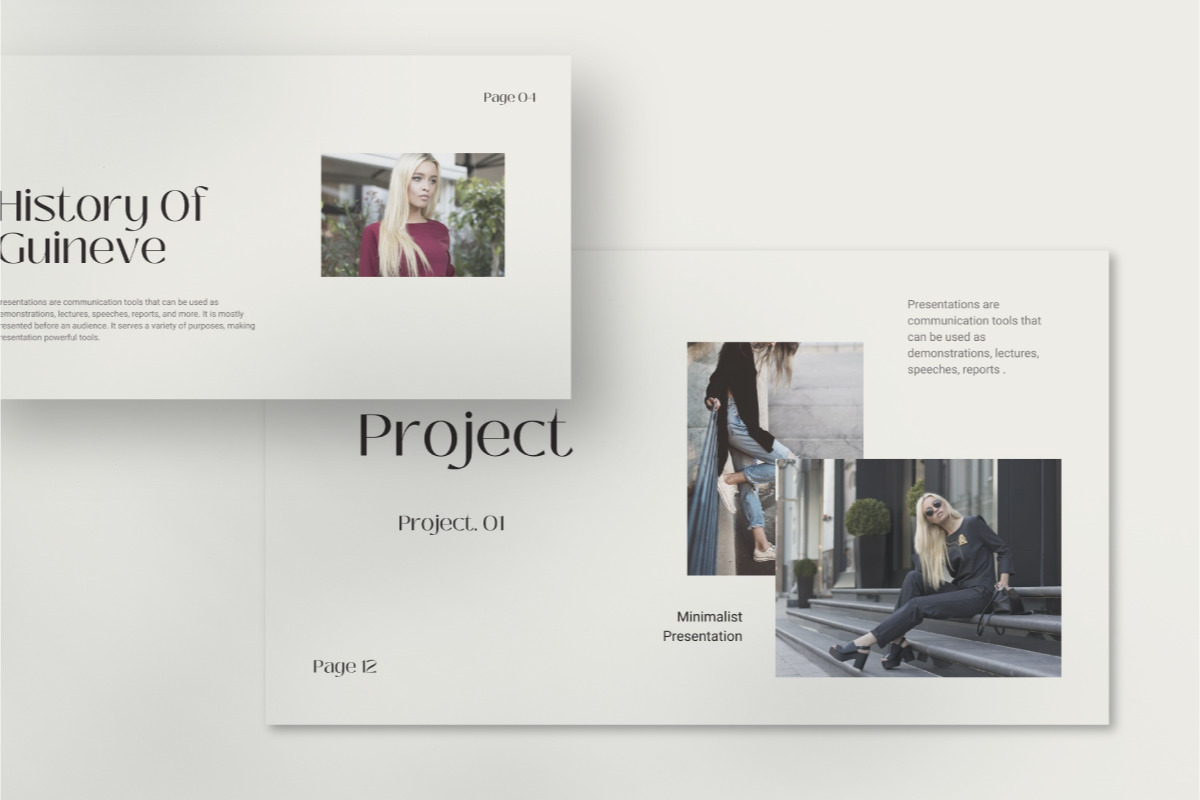 Guineve Brand - Canva Presentation Template