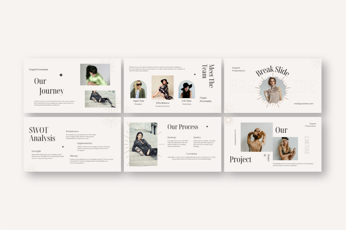 Simpine Brand - Canva Presentation Template