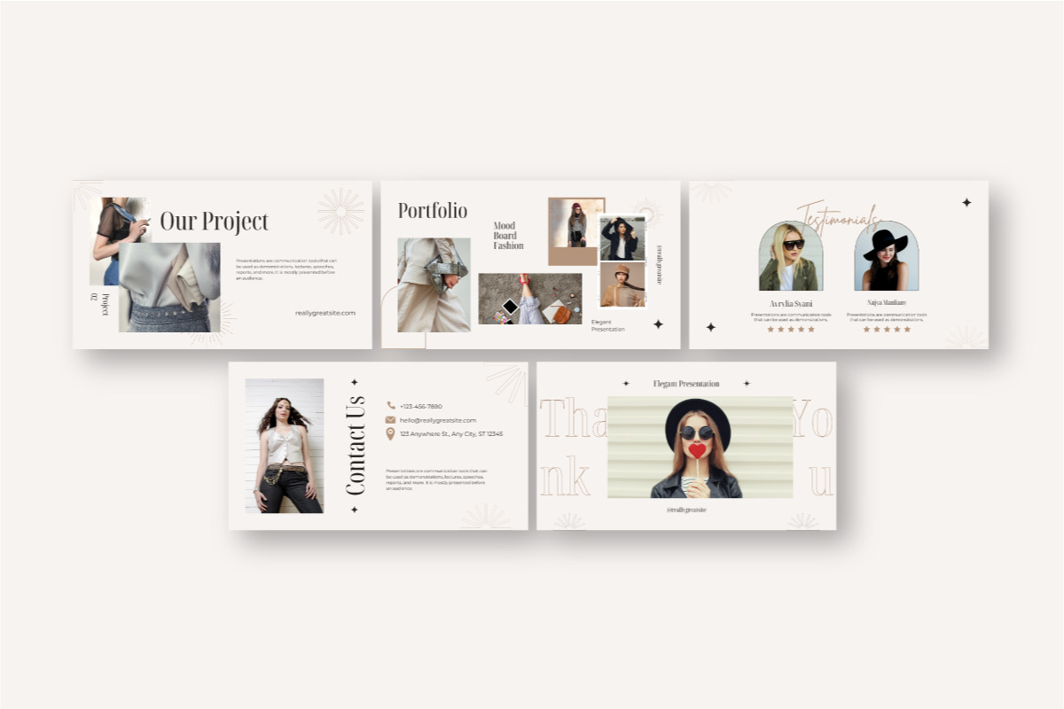 Simpine Brand - Canva Presentation Template