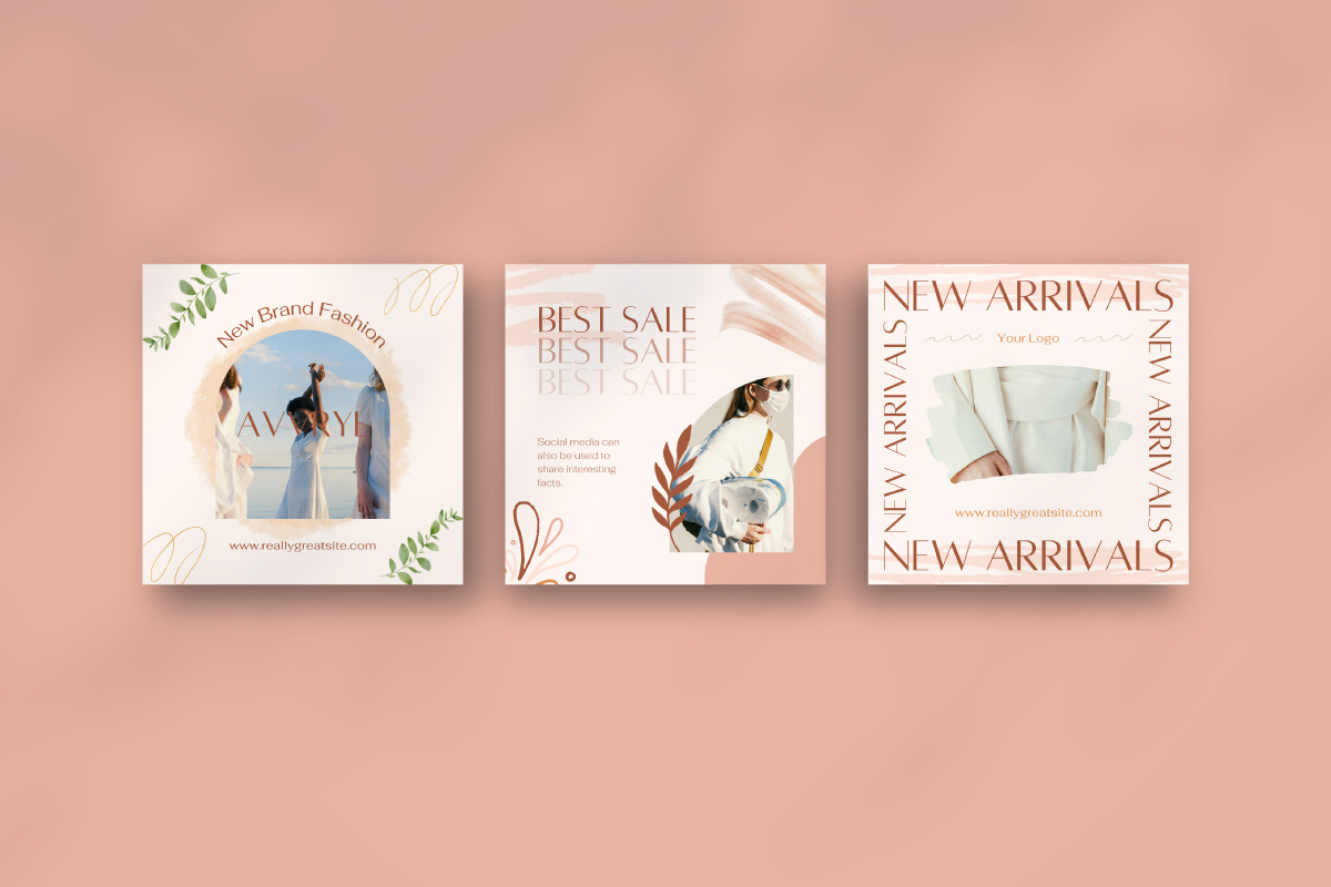 Avvryl Fashion - Canva Instagram Template Avvryl Fashion - Canva Instagram Template