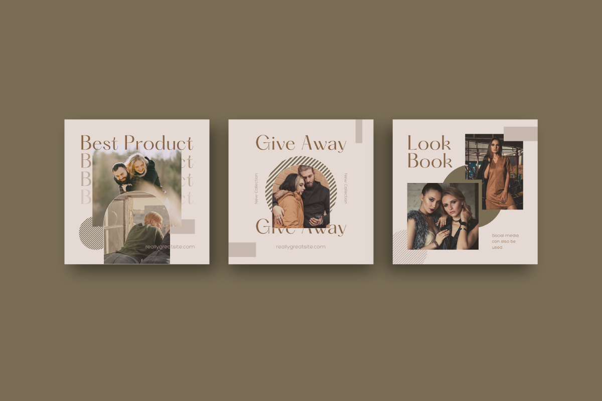 Waitzy Fashion - Canva Instagram Template Waitzy Fashion - Canva Instagram Template