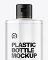 Clear Cosmetic Bottle Mockup