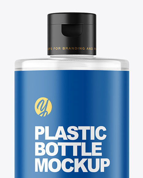 Clear Cosmetic Bottle Mockup
