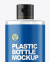 Clear Cosmetic Bottle Mockup