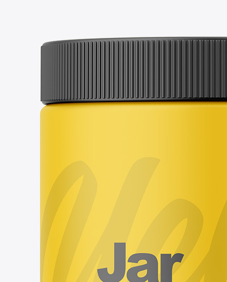 Matte Jar Mockup