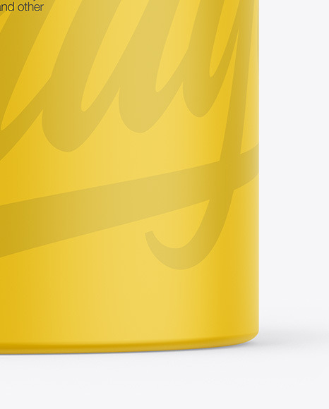 Matte Jar Mockup