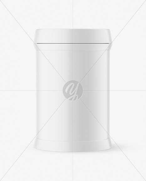 Matte Plastic Jar Mockup