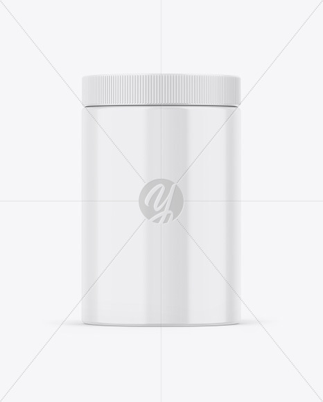 Glossy Jar Mockup