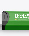 Textured USB Flash Drive Mockup