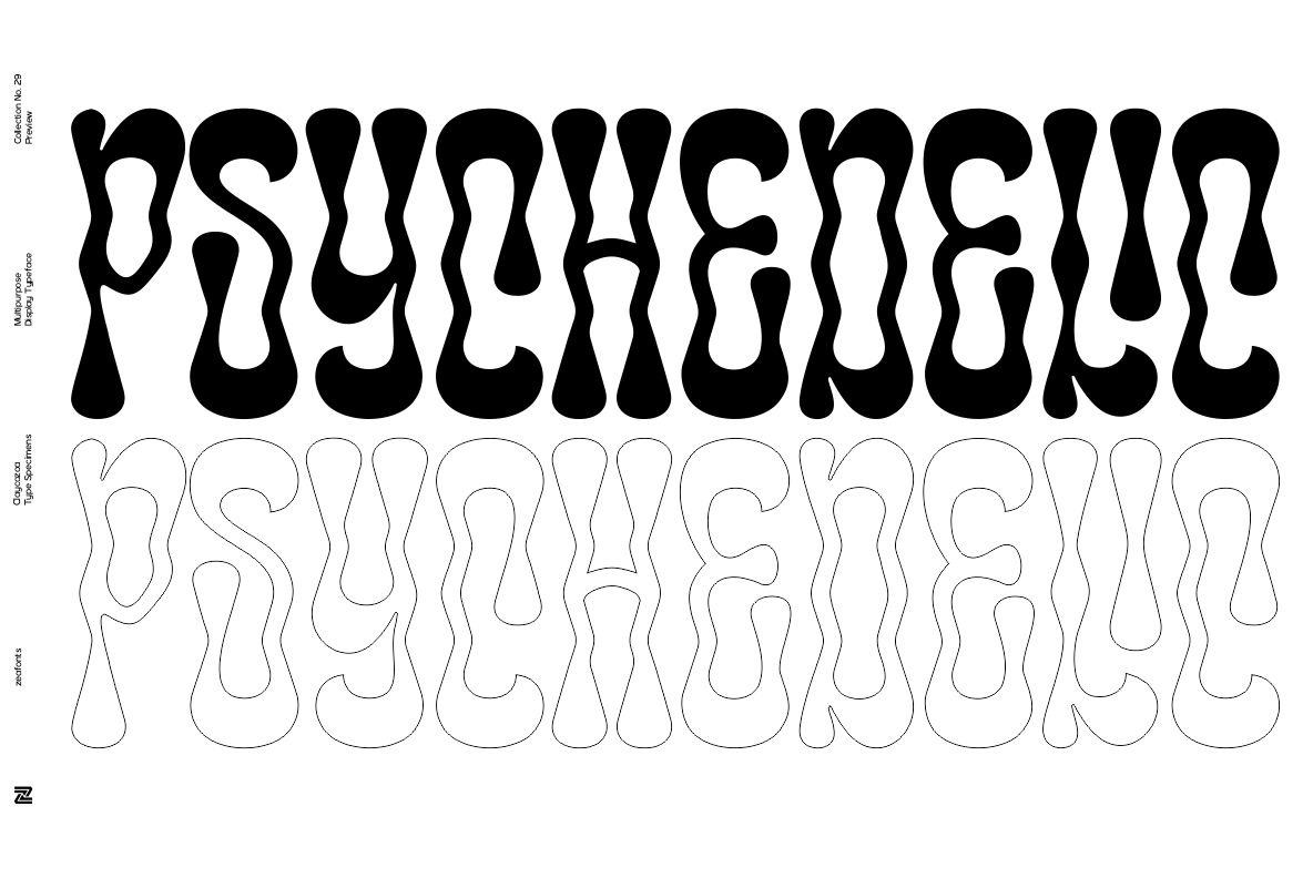 Claycozoa Psychedelic Font