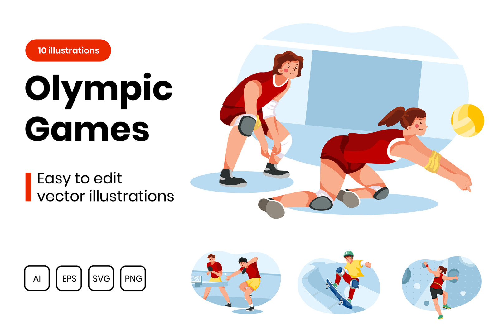 M315_Olympic Games Illustrations M315_Olympic Games Illustrations