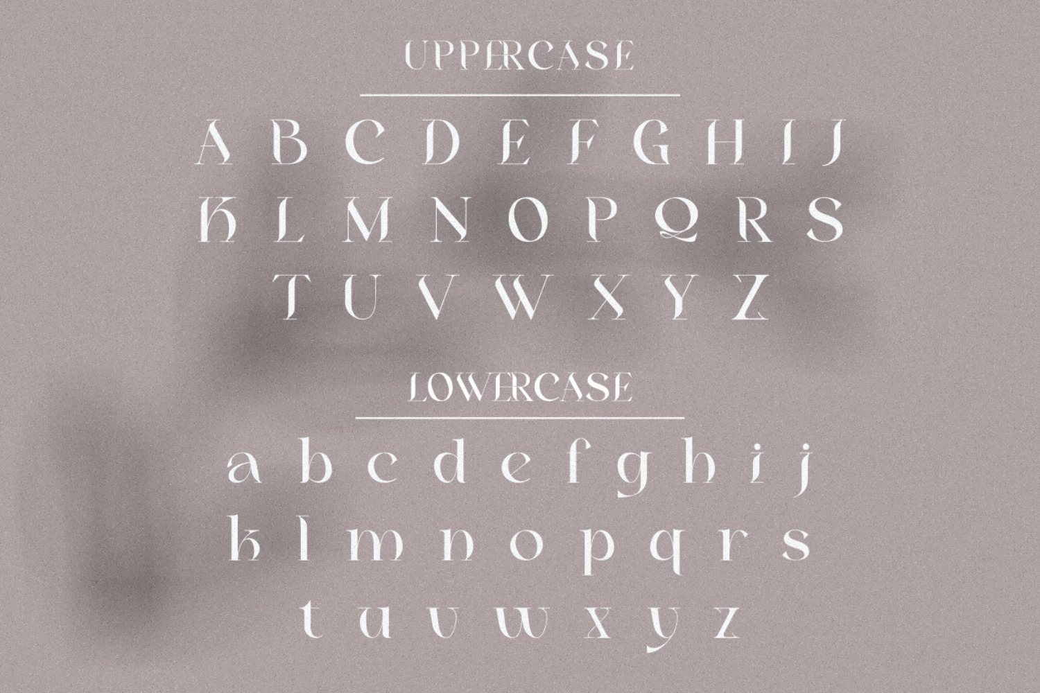 Mylanish_unique modern typeface