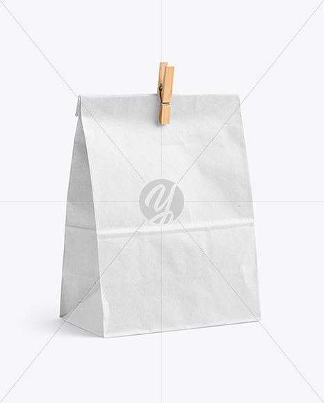 Kraft Paper Bag Mockup