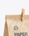 Kraft Paper Bag Mockup