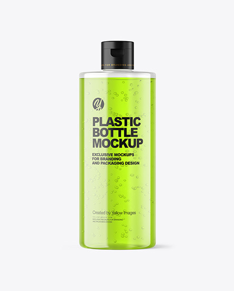Color Liquid Cosmetic Bottle Mockup