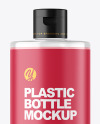 Clear Liquid Soap Cosmetic Bottle Mockup