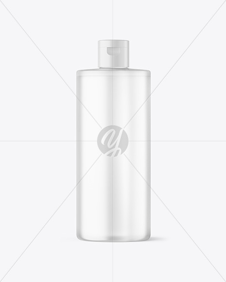 Frosted Cosmetic Bottle Mockup
