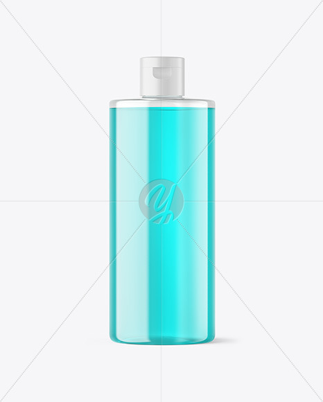Color Liquid Cosmetic Bottle Mockup