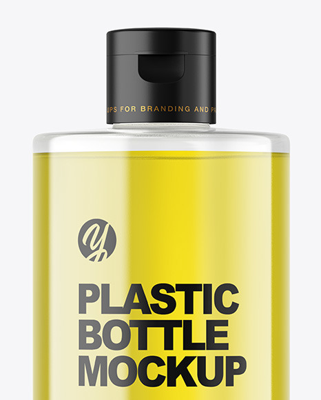 Color Liquid Cosmetic Bottle Mockup