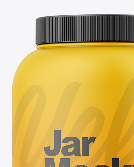 Matte Jar Mockup