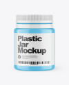 Plastic Medicines Jar Mockup