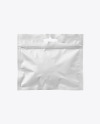 Matte Sachet with Zip Lock Mockup