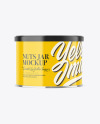 Glossy Nuts Jar Mockup