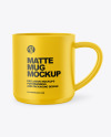 Matte Mug Mockup