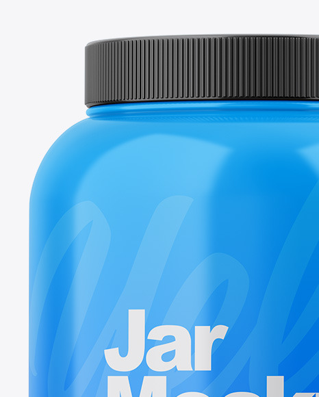 Glossy Jar Mockup