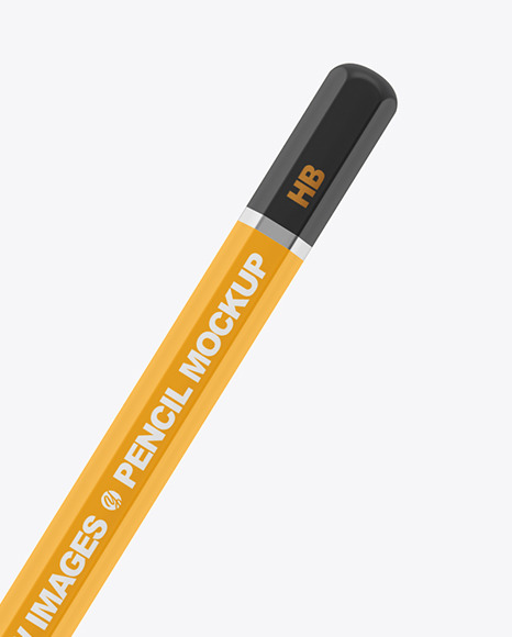 Hexagon Pencil Mockup