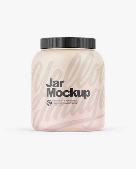 Matte Jar Mockup