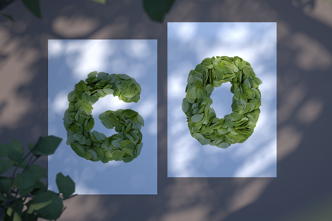Summer Leaves Font Summer Leaves Font