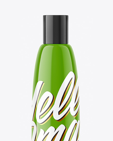 Glossy Cosmetic Bottle Mockup