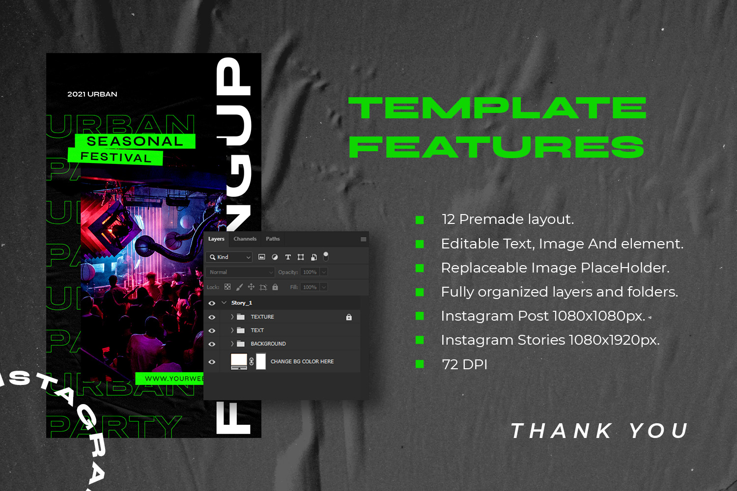 Weriest Instagram Template Weriest Instagram Template