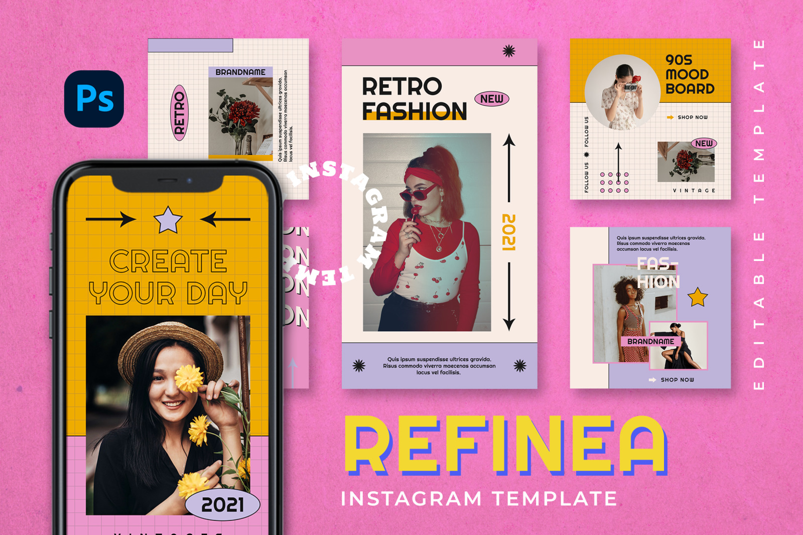 Refinea Instagram Template