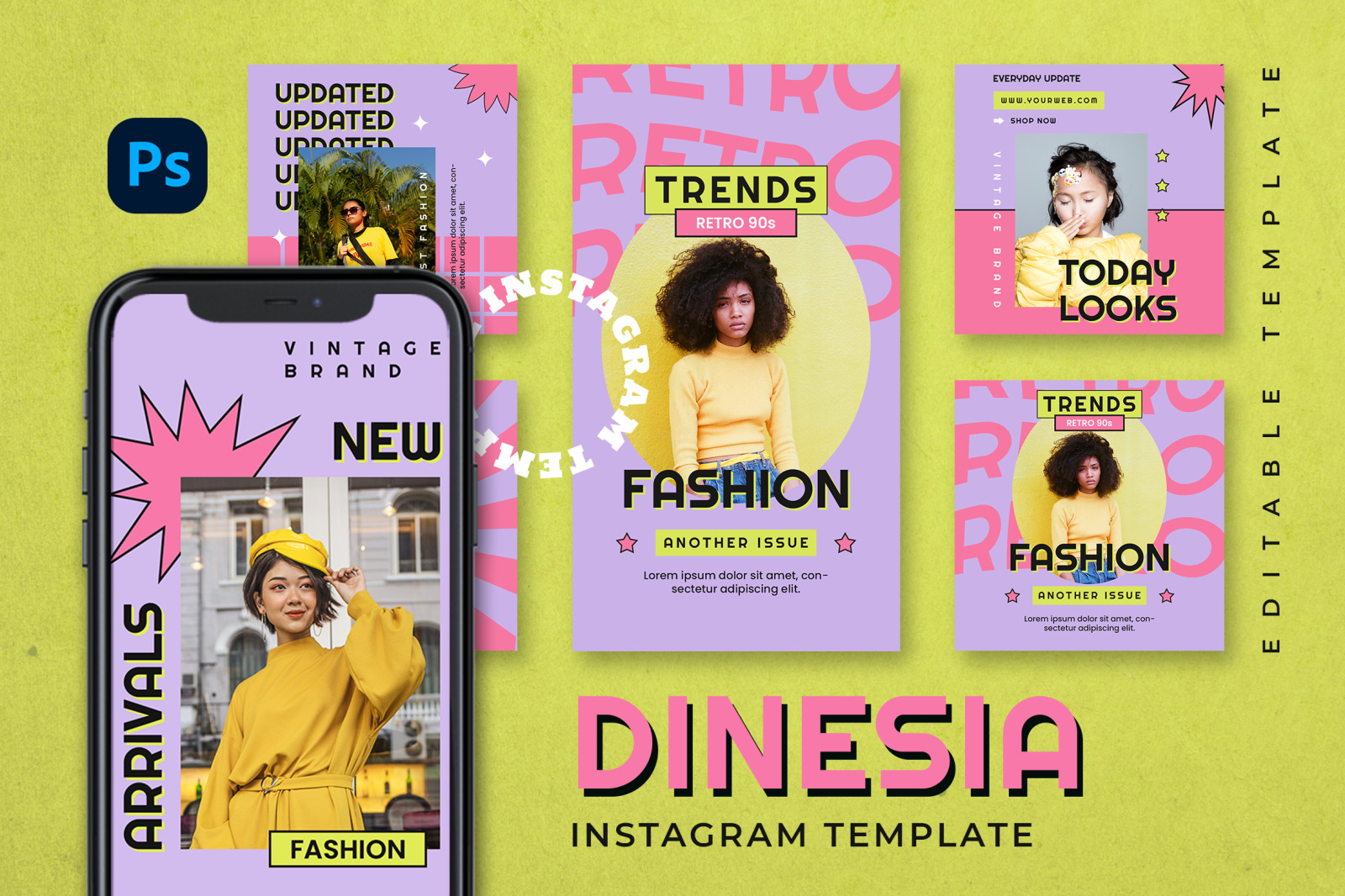 Dinesia Instagram Template