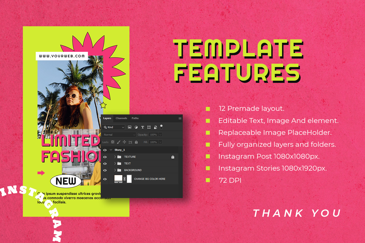 Kolinea Instagram Template Kolinea Instagram Template
