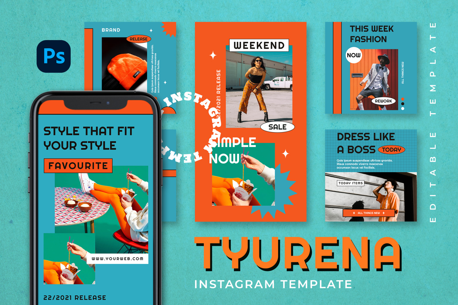 Tyurena Instagram Template