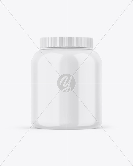 Glossy Jar Mockup