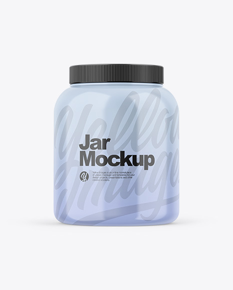 Glossy Jar Mockup