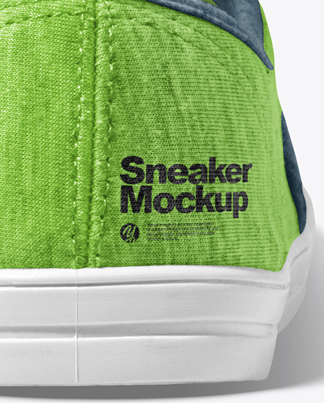 Sneaker Mockup - Back View