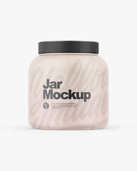 Matte Jar Mockup