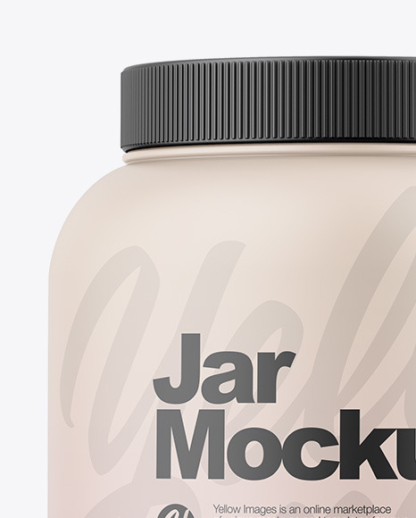 Matte Jar Mockup