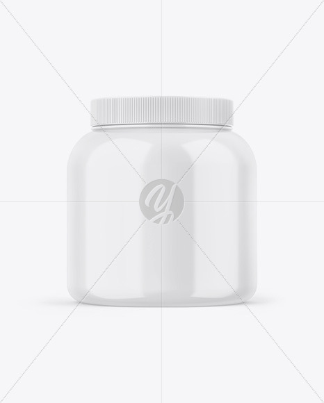 Glossy Jar Mockup